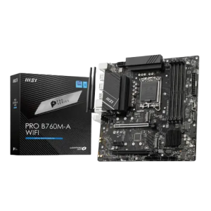 MSI PRO B760M-A WIFI mATX Motherboard