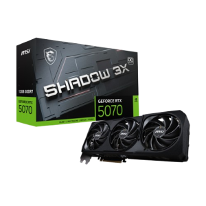 MSI GeForce RTX 5070 12G SHADOW 3X OC 12GB GDDR7 Graphics Card