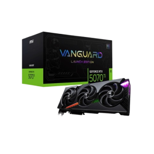MSI GeForce RTX 5070 Ti 16G VANGUARD SOC LAUNCH EDITION 16GB GDDR7 Graphics Card