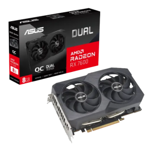 ASUS Dual Radeon RX 7600 V2 OC8GB GDDR6