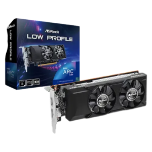 ASRock Intel Arc A380 Low Profile 6GB GDDR6 Graphics Card