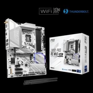 ASRock Z890 Pro RS WiFi White LGA1851 DDR5 ATX Motherboard